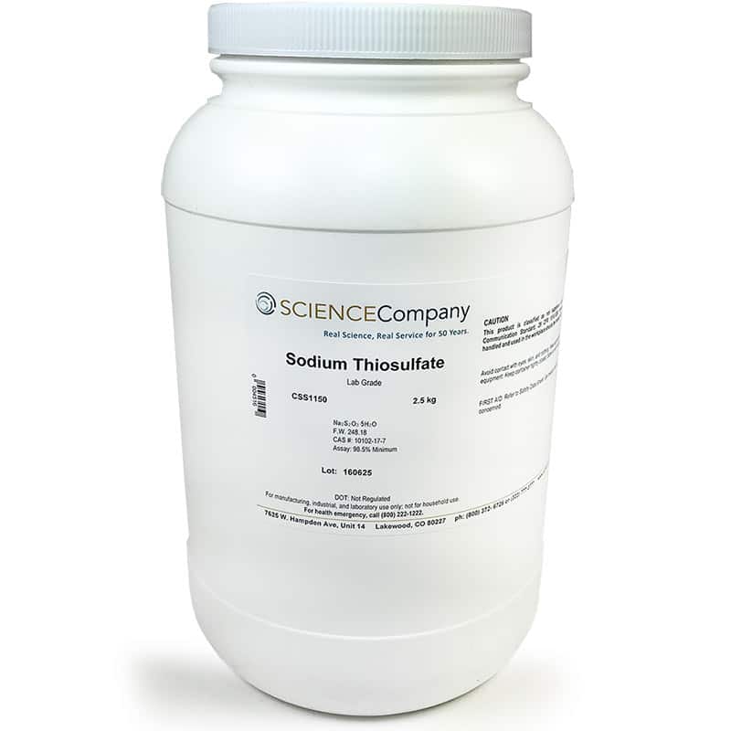 sodium thiosulfate antidote