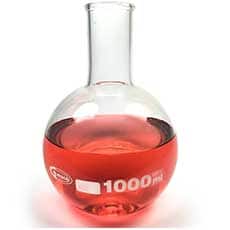 Borosilicate Glass Florence Flask, 1000mL