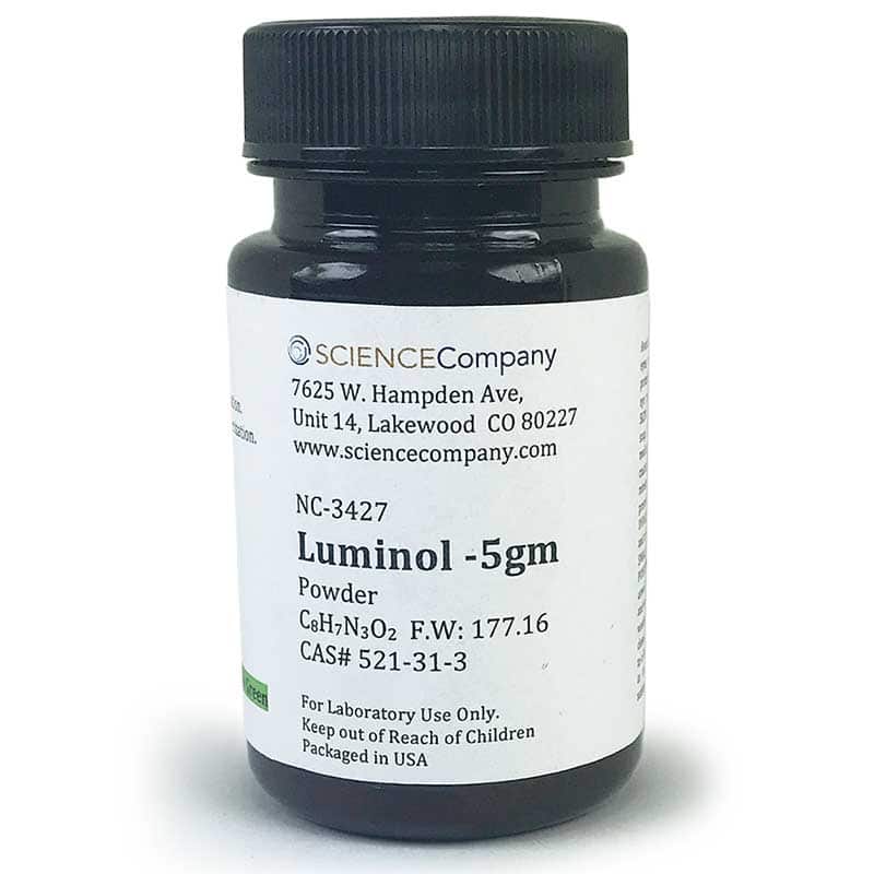 Luminol, 5g for sale. Buy from The Science Company.