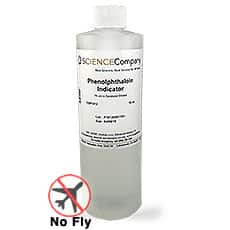 Phenolphthalein pH Indicator, 16 oz.