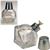Round Alcohol Burner, 120ml