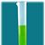 Student PP Polypropylene Graduated Cylinder, 50mL
