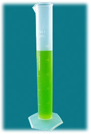 Student PP Polypropylene Graduated Cylinder, 50mL