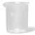 Polypropylene Plastic Graduated Beaker, 250mL, Pk/6