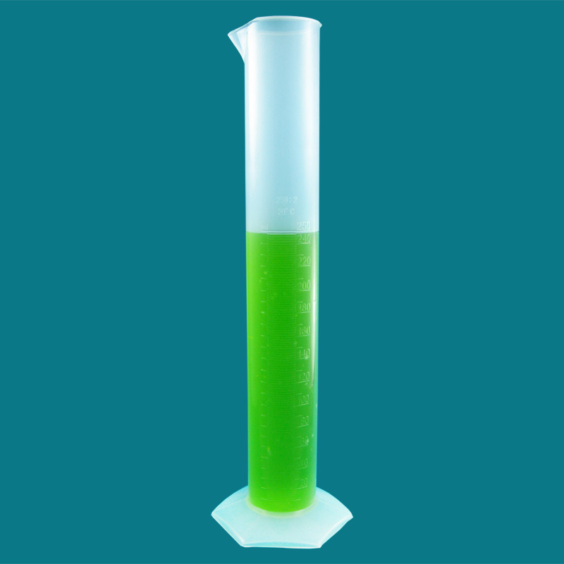 Student PP Polypropylene Graduated Cylinder, 250mL