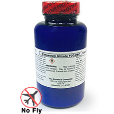 Potassium Nitrate, (Saltpeter), 100g, Food Grade