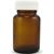 Amber Glass Wide Mouth Bottle, 1oz.