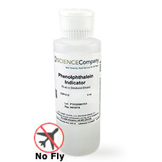 Phenolphthalein pH Indicator, 125mL (4 oz.)