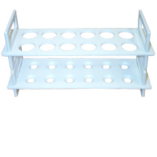 Polyethylene Test Tube Rack, 12 place