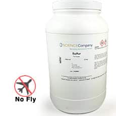 Sulfur Powder, 2.5Kg
