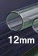 Pyrex Glass Tubing 12mm O.D. 15 inch