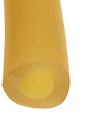 Amber Latex Tubing 1/4 ID x 1/16 5 ft.