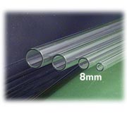 Pyrex Glass Tubing, 8mm O.D. Pyrex Glass Tubing, 8mm O.D.