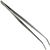 Fine Point Curved Tweezer / Forcep, 6 inch